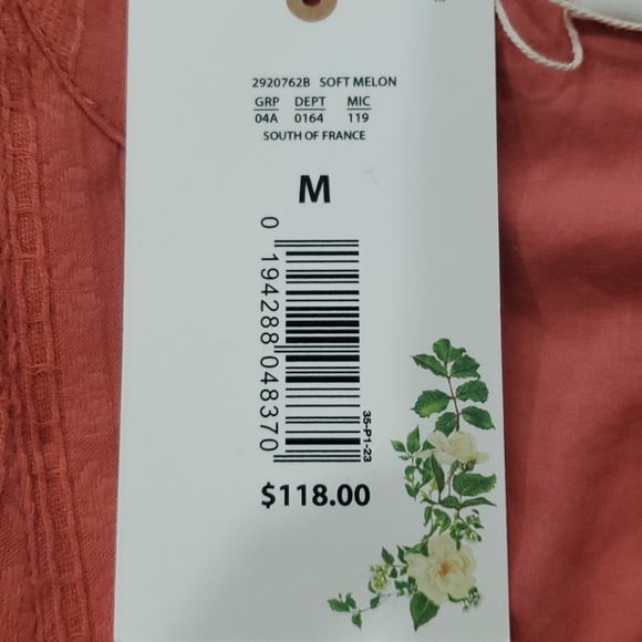 Summer Chelsea & Violet Sleeveless Lace Inset Ruffled Tiered Dress size Medium - Picture 11 of 12